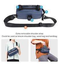 Load image into Gallery viewer, Rhinowalk Bike Bag Bicycle Handlebar Bag 3L Bicycle Frame Bags Multifunction Portable Shoulder Bag Men Handbag Bike Waist Bag
