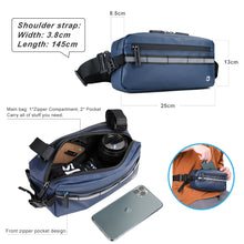 Load image into Gallery viewer, Rhinowalk Bike Bag Bicycle Handlebar Bag 3L Bicycle Frame Bags Multifunction Portable Shoulder Bag Men Handbag Bike Waist Bag
