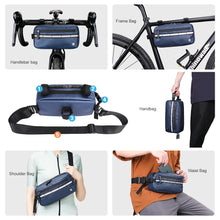 Load image into Gallery viewer, Rhinowalk Bike Bag Bicycle Handlebar Bag 3L Bicycle Frame Bags Multifunction Portable Shoulder Bag Men Handbag Bike Waist Bag
