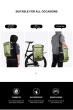 Load image into Gallery viewer, Rhinowalk Bike Pannier Bag 22L Waterproof Bike Rear Rack Bag Bicycle Panniers Multifunctional Cycling Backpack Bike Accessorie
