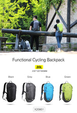 Load image into Gallery viewer, Rhinowalk Backpack Men 20L Lightweight Camping Backpack Functional Cycling Backpack Outdoor Sport Backpack for Travel Fishing
