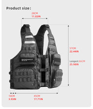 Load image into Gallery viewer, Rhinowalk Upgraded Fishing Vest for Men Summer Multi-Pocketed Vest Adjustable Size Breathable Hiking Vest Men&#39;s Motorcycle Vest
