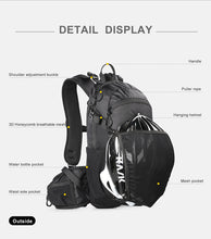 Load image into Gallery viewer, Rhinowalk Men Backpack Travel Hiking Bag 12L Light Shoulder Bag Women Sports Backpack Outdoor Climbing Trekking Fishing Bag
