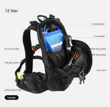 Load image into Gallery viewer, Rhinowalk Men Backpack Travel Hiking Bag 12L Light Shoulder Bag Women Sports Backpack Outdoor Climbing Trekking Fishing Bag
