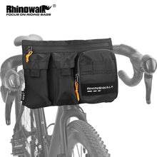 Load image into Gallery viewer, Rhinowalk Bike Handlebar Bag Multifunctional Bike Front Bag for E-Scooter Handlebag Foldable TravleBag Hiking Fishing Fanny Pack
