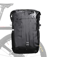 Load image into Gallery viewer, Rhinowalk Bike Pannier Bag 22L Waterproof Bike Rear Rack Bag Bicycle Panniers Multifunctional Cycling Backpack Bike Accessorie
