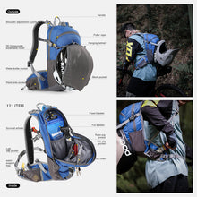 Load image into Gallery viewer, Rhinowalk Men Backpack Travel Hiking Bag 12L Light Shoulder Bag Women Sports Backpack Outdoor Climbing Trekking Fishing Bag
