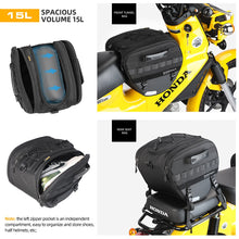 Load image into Gallery viewer, Rhinowalk Scooter Tunnel Tank Bag 15L Multifunction Motorcycle Scooter Tunnel Seat Bag For Yamaha Motorbike Tank Saddle Bags
