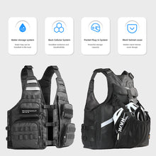 Load image into Gallery viewer, Rhinowalk Upgraded Fishing Vest for Men Summer Multi-Pocketed Vest Adjustable Size Breathable Hiking Vest Men&#39;s Motorcycle Vest
