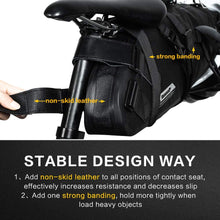 Load image into Gallery viewer, Waterproof Bicycle Saddle Bag Bike Bag Under seat Bag bike accessories
