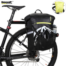 Load image into Gallery viewer, Rhinowal Full Waterproof Bicycle Luggage Bags Multi Travel Bag Road Bike Rear Rack Trunk Cycling Saddle Storage Pannier
