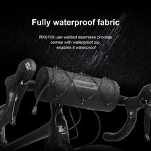 Load image into Gallery viewer, Rhinowalk Bike Handlebar Bag Waterproof Bicycle Front Bag Storage Roll Bag MTB Bicycle Handlebar Bag Cycling Accessories
