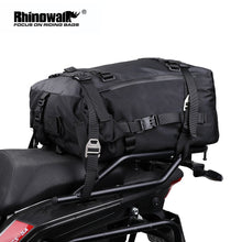 Load image into Gallery viewer, Rhinowalk Motorcycle Bag Large 30L Motorcycle Luggage Pack Multi-Function Waterproof Rear Rack Trunk Motorcycle Side Bag for Travel
