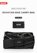 Load image into Gallery viewer, Rhinowalk Bike Carrying Bag for 26 to 27.5 inch MTB Mountain Bike/700C Road Bike Transport Luggage Travel Case
