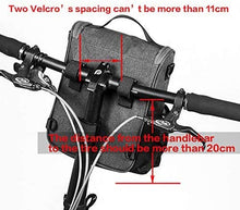 Load image into Gallery viewer, Rhinowalk Bike Handlebar Bag Black Bicycle Front Roadbike Fabri Frame Basket Multifunctional Professional Cycling Accessories
