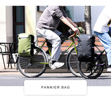 Load image into Gallery viewer, Rhinowalk Bike Pannier Bag 22L Waterproof Bicycle Bag Motor Pannier Backpack Shoulder Bag Laptop Pannier Travel Bag Professional Cycling Accessories
