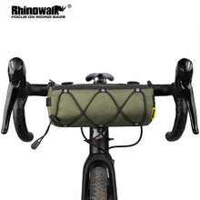 Load image into Gallery viewer, Rhinowalk Bike Handlebar Bag Bicycle Front Bag Storage Roll Bag Mountain Road Bikes Commuter Shoulder Bag Cycling Accessories
