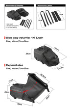 Load image into Gallery viewer, Rhinowalk 28L Motorcycle Saddlebag Side Bag 2-Piece 100%Waterproof Bag Universal Travel Moter Luggage Storage Moto Accessories
