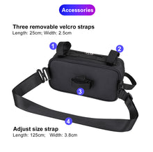 Load image into Gallery viewer, Rhinowalk Bike Handlebar Bag, Multifunctional Waterproof Mountain Bike Crossbar Front Bag Road Bike Basket Bicycle Frame Bag Waist Shoulder Bag Bicycle Bag Professional Cycling Accessories
