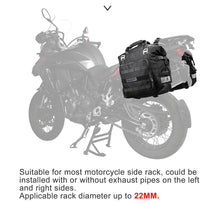 Load image into Gallery viewer, Rhinowalk Motorcycle SaddleBag 20L-40L Universal Side Bag With Removable 100% Waterproof Inner Bag Travel Motorbike Luggage Storage
