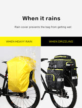 Load image into Gallery viewer, Rhinowalk 75L Bike Basket Bike Panniers Bicycle Accessories MTB Bike Backpack Bag Bike Rack Trunks Cycling Bag Bike Travel Bags
