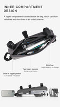 Load image into Gallery viewer, Rhinowalk Bike Bag Waterproof Bike Frame Bags Bicycle Bag Front Tube Frame Handlebar Triangle Pouch Frame Holder Bike Accessorie
