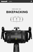 Load image into Gallery viewer, Rhinowalk 2021 Fietstas Waterdichte Grote Capaciteit Stuurtas 2 Stuk Voor Tube Fietsen Tas Mtb Frame Kofferbak Fiets accessoires
