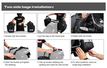 Load image into Gallery viewer, Rhinowalk Motorcycle SaddleBag 20L-40L Universal Side Bag With Removable 100% Waterproof Inner Bag Travel Motorbike Luggage Storage
