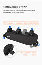 Load image into Gallery viewer, Rhinowalk Bike Bag Waterproof Bike Frame Bags Bicycle Bag Front Tube Frame Handlebar Triangle Pouch Frame Holder Bike Accessorie
