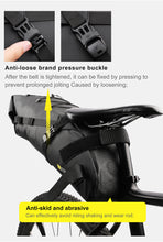 Load image into Gallery viewer, Rhinowalk Rainproof Bicycle Bag Shockproof Bike Saddle Bag For Refletive Rear Large Capatity Seatpost MTB Bike Bag Accessories
