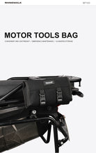 Load image into Gallery viewer, Rhinowalk Motorcycle Motorbike Saddle Bag Tool Organizer Bag Roll Up Tool Pouch Motor Handlebar Bag Motor Accessory
