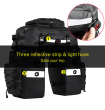 Load image into Gallery viewer, Rhinowalk 75L Bike Basket Bike Panniers Bicycle Accessories MTB Bike Backpack Bag Bike Rack Trunks Cycling Bag Bike Travel Bags
