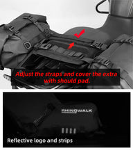 Load image into Gallery viewer, Rhinowalk Motorcycle Bag 48L Waterproof Saddle Tail Bag 2PCS Universal Motorbike Waterproof Removable Inner Bag Luggage Pannier
