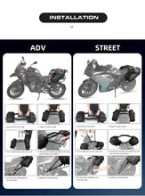 Load image into Gallery viewer, Rhinowalk Motorcycle Bag 48L Waterproof Saddle Tail Bag 2PCS Universal Motorbike Waterproof Removable Inner Bag Luggage Pannier
