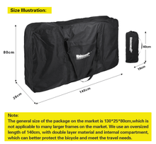 Load image into Gallery viewer, Rhinowalk Folding Bike Carry Bag for 29 inch Thick Bicycle Travel Case,Bike Cases for Air Travel Shipping Professional Cycling Accessories
