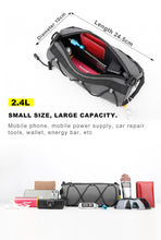 Load image into Gallery viewer, Rhinowalk Bike Bag Portable Handlebar Pannier Multi-purpose Large Capacity Backpack MTB Road Cycling Frame Tube Bag Elastic Band
