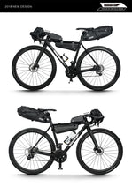 Load image into Gallery viewer, Rhinowalk Bike Saddle Bag Waterproof Bicycle Reflective Large Capacity Foldable Tail Rear Bag Cycling MTB Trunk Pannier Black
