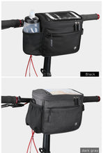 Load image into Gallery viewer, Rhinowalk Bike Basket,Lunch Box Insulated Bike Handlebar Bag Bike Front Bag Camera Bag Handbag Phone Bag with Touch Screen Shoulder Strap Professional Cycling Accessories
