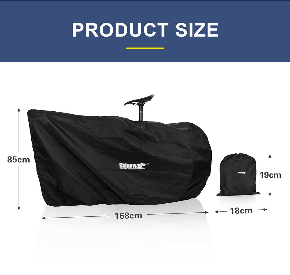 Rhinowalk Bike Carrying Bag for 16-27.5 Inch Bike Storage Portable Bag Cycling Carry Bag MTB Travel Case Bicycle Accessorie