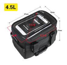 Load image into Gallery viewer, Rhinowalk Bike Basket,Lunch Box Insulated Bike Handlebar Bag Bike Front Bag Camera Bag Handbag Phone Bag with Touch Screen Shoulder Strap Professional Cycling Accessories
