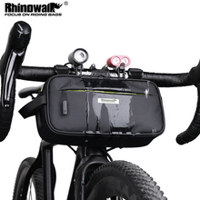 Load image into Gallery viewer, Rhinowalk Bike Handlebar Bag, Multifunctional Waterproof Mountain Bike Crossbar Front Bag Road Bike Basket Bicycle Frame Bag Waist Shoulder Bag Bicycle Bag Professional Cycling Accessories
