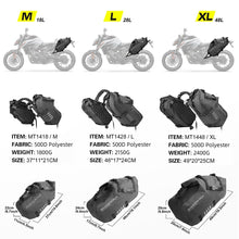 Load image into Gallery viewer, Rhinowalk Motorcycle Bag 48L Waterproof Saddle Tail Bag 2PCS Universal Motorbike Waterproof Removable Inner Bag Luggage Pannier
