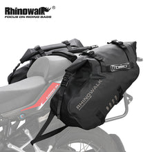 Load image into Gallery viewer, Rhinowalk 28L Motorcycle Saddlebag Side Bag 2-Piece 100%Waterproof Bag Universal Travel Moter Luggage Storage Moto Accessories
