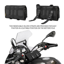 Load image into Gallery viewer, Rhinowalk Motorcycle Motorbike Saddle Bag Tool Organizer Bag Roll Up Tool Pouch Motor Handlebar Bag Motor Accessory
