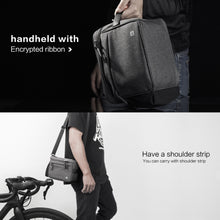 Load image into Gallery viewer, Rhinowalk Bike Basket,Lunch Box Insulated Bike Handlebar Bag Bike Front Bag Camera Bag Handbag Phone Bag with Touch Screen Shoulder Strap Professional Cycling Accessories
