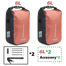 Load image into Gallery viewer, Rhinowalk 2 PCS Bicycle Fork Bag Quick Release Bike Bag Waterproof Electric Scooter Bag Bicycle Front Bag Bike Fork Bag
