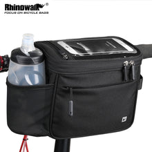 Load image into Gallery viewer, Rhinowalk Bike Basket,Lunch Box Insulated Bike Handlebar Bag Bike Front Bag Camera Bag Handbag Phone Bag with Touch Screen Shoulder Strap Professional Cycling Accessories
