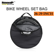 Load image into Gallery viewer, Rhinowalk Bike Wheel Bag Wheelset Carrying Bag 26 to 29 inch MTB Mountain Bike/700C Road Bike Wheel Travel Case
